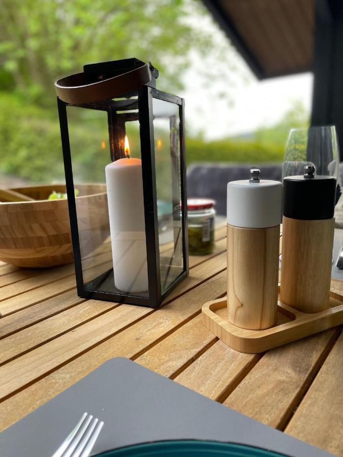Ferienhaus Kleine Auszeit In Der Natur Mit Kamin, Yogamatten, Schoene Kueche Extertal Ngoại thất bức ảnh