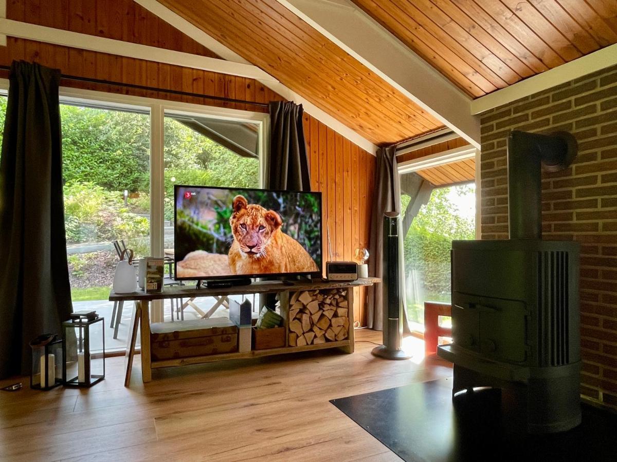 Ferienhaus Kleine Auszeit In Der Natur Mit Kamin, Yogamatten, Schoene Kueche Extertal Ngoại thất bức ảnh
